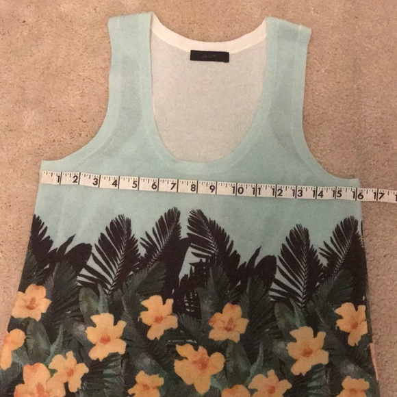 J. Crew Black Label Floral Tank - Picture 4 of 6